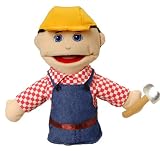 Pretend Play Puppetry Construction Worker Hand Puppet