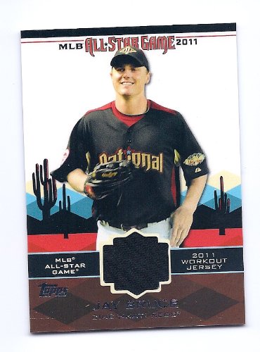 2011 Topps Update All Star Stitches Game Used Jersey #49 Jay Bruce Cincinnati Reds