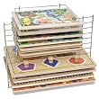 Melissa & Doug Deluxe Wire Puzzle Rack