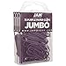 JAM PAPER Colorful Jumbo Paper Clips - Large 2 Inch - Purple Paperclips - 75/Pack