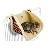 Cleo Deluxe Radiator Cat Bed - Stripe (310mm x 510mm x 420mm)by Cleo