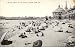 1915 Vintage Postcard On the Beach at the Casino Santa Cruz California