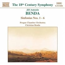 Jirí Antonín Benda: Sinfonias Nos. 1-6