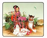 Asian Tiger Tamer Mousepad