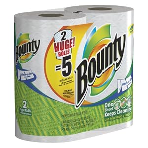 Bounty Huge Roll Select-A-Size, White, 12 Count