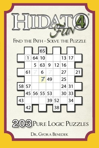 Hidato fun 4: 203 New Logic Puzzles (Volume 4)