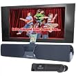 Emerson SP3208 200W Home Theater Speakers with iPod Dock and Plug 'N' Sing Karaoke System