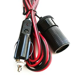 2m In car Cigar cigarette lighter Extension lead cable. 2 Metres Plug to socket