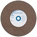 Norton Bench and Pedestal Abrasive Wheel, Type 01 Straight, Aluminum Oxide, 1" Arbor, 7" Diameter, 1" Thickness, Medium Grit