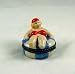 Bathing Suit Lady Floating Hinged Trinket Box phb