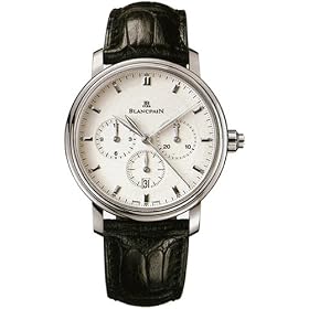 Blancpain Men's Villeret Chronograph Automatic Watch #6185.1127.55B