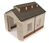 Graham Farish 42-009 N Single Road Small Wooden Engine Shed