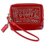 NEW AUTHENTIC COACH POPPY PATENT LEATHER SMALL WALLET WRISTLET (Ruby) Reviewed NEW AUTHENTIC COACH POPPY PATENT LEATHER SMALL WALLET WRISTLET (Ruby) Reviewed