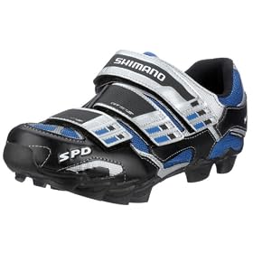 Shimano SH-M122B MTB-Schuhe blau/silber/schwarz