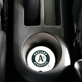 MLB Oakland Athletics 2-Pack Absorbent Car Coasters