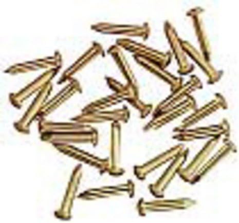 Dollhouse Miniature Brass Mini Nails 1/8 in