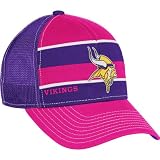 Reebok Minnesota Vikings Women's Breast Cancer Awareness Trucker Hat Adjustable