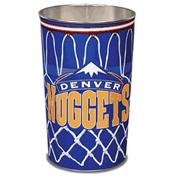 Denver Nuggets NBA Tapered Wastebasket (15 Height) by Wincraft
