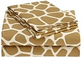 Giraffe Print Sheet Set – Queen Size