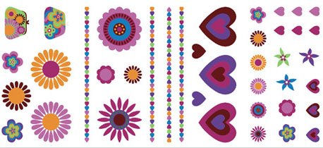 Cosmo Chic Wall Stickers Set