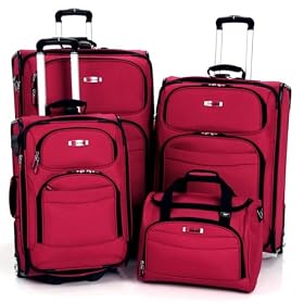 <b>Delsey Luggage 22204RD Helium Fusion, 4 pc. Nested Set</b>