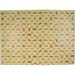 Vintage Toys Poster Decoupage Gift Wrap 20 x 28 "