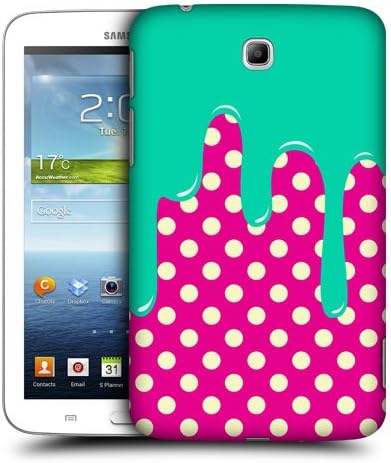 Head Case Designs Dotted Pattern Meltdown Protective Snap-on Hard Back Case Cover for Samsung Galaxy Tab 3 7.0 P3200 T210 WiFi