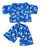 Sunny Days Blue Pj's Fits Most 8" - 10" Inch Stuffed Animals and Dolls