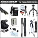 Complete Accessory Kit For Canon PowerShot SX40 HS SX40HS G1 X G1X Digital Camera Includes Extended Replacement (1200Mah) NB-10L Battery + AC/DC Charger + Case + Mini HDMI Cable + 57