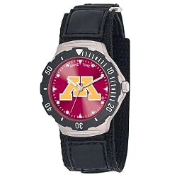 Game Time Unisex COL-AGV-MIN Minnesota Agent Velcro Watch