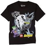 Bioworld Boys 8-20 Batman Lego With Joker Tee
