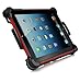 Ballistic Tough Jacket Case with Video Stand for iPad 2 (Released 2011) iPad 3 (Released 2012) and iPad 4 (Released 2013) - Retail Packaging - Black/Red (Not for iPad Air Models or iPad Released in 2017)