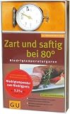 Niedrigtemperaturgar-Set, Buch m. Backofen-Thermometer