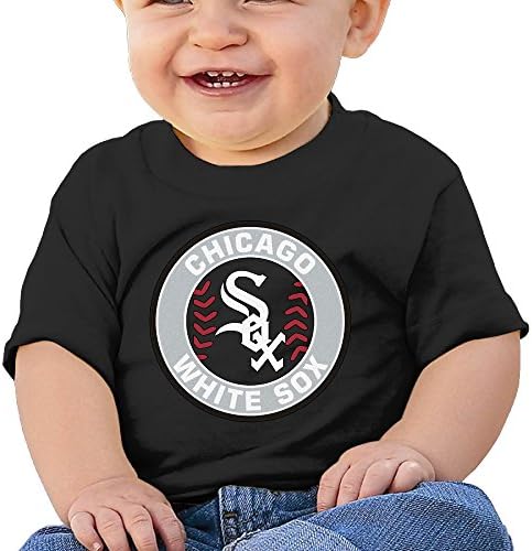 VEAGLE 6-24m Baby's CHI White Sox Short Sleeve T Shirt