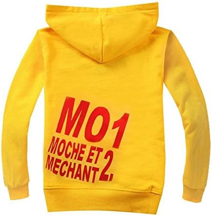 Romapig Boys Single Eye Minions Hoodies Baby Kids Despicable Me T-shirt (6 Years)