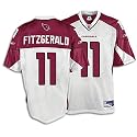 Reebok NFL Equipment Arizona Cardinals #11 Larry Fitzgerald Youth White Replica Football Jersey