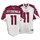 Reebok NFL Equipment Arizona Cardinals #11 Larry Fitzgerald Youth White Replica Football Jersey