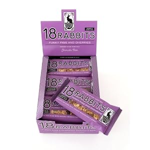 18 Rabbits Funky Figs and Cherries, Veritas Granola Bars with Organic Figs, Flax and... by 18 Rabbits