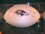 RAY Lewis Baltimore Ravens Signed Autographed Full Size Football and Case Matching Numbers