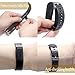 Vetoo Replacement Bands for Fitbit Flex,Fashion Silicone Bracelet Wristband Accessory,Pack of 2,Black+White