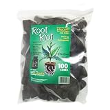 Root Riot RTRTBAG100 Organic Plant Starter Cubes, 100 Cubes