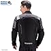 Nomad Motorcycle Jacket for Men, Ironborn Biker Jacket, Cruiser Sportsbike Enduro Mens Riding Jacket with Armor Protection (Large, Gray)