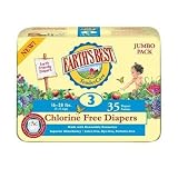 Earth's Best Diapers, Size 3, 35 ct (Pack of 4)