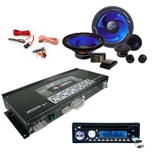 3550W CAR Set Auto Musikanlage MP3 USB SD Radio Endstufe Lautsprecher CAR-25
