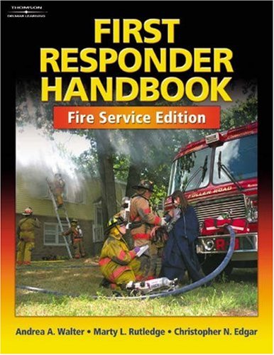 First Responder Handbook: Fire Service Edition - Delmar Cengage Learning - DE-0766839192