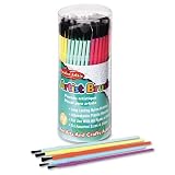 Creative Arts Products - Creative Arts - Classroom Brush Assortment, Sizes 1-6, Synthetic, Round, 144/Pack - Sold As 1 Pack - Classroom artist brushes made with long-lasting nylon bristles and sturdy plastic handles. - For use with all types of paint. - Assorted sizes 1-6 for various projects.