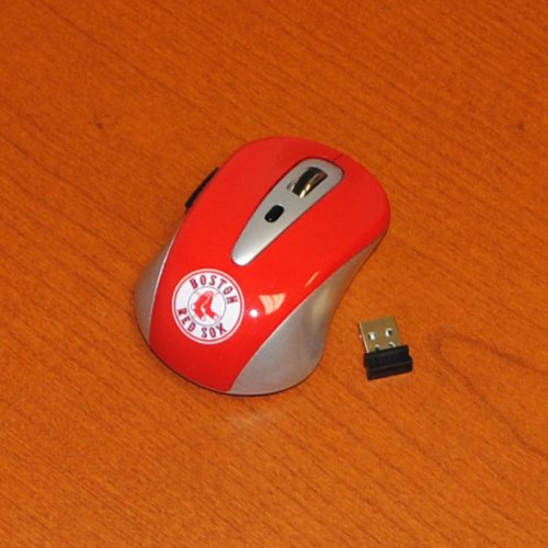 Boston Red Sox Wireless Optical Field Mouse