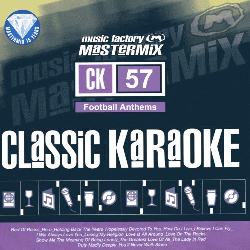 CD-Charts  Search : Music Factory Classic Karaoke - Ultimate Football Anthems - CD+Graphic