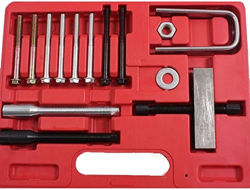 Steering Wheel Puller & Lock Plate Compressor Set Mechanic Installer Remover Kit