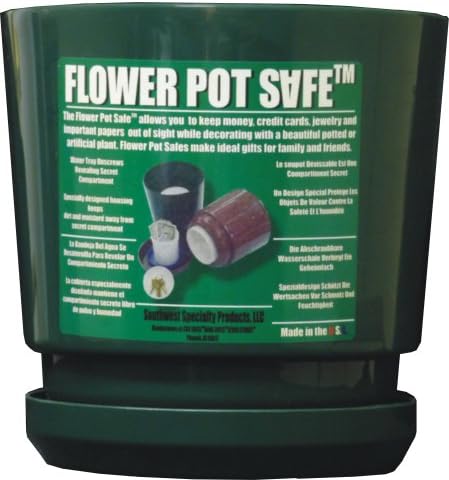 Southwest Specialty Products 60003S Flower Pot Safe, Green